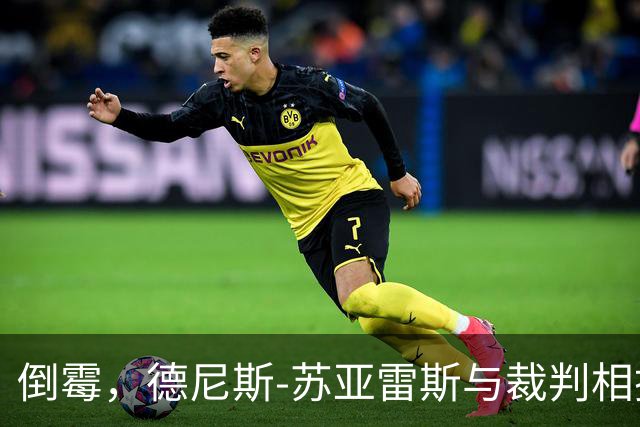 倒霉，德尼斯-苏亚雷斯与裁判相撞嘴部流血