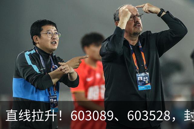 直线拉升！603089、603528，封涨停！